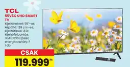 Interspar TCL 55V6C UHD SMART TV ajánlat