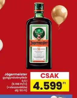 Interspar Jägermeister gygynövénylikőr ajánlat