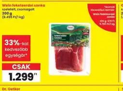 Interspar Wein feketeerdei sonka ajánlat