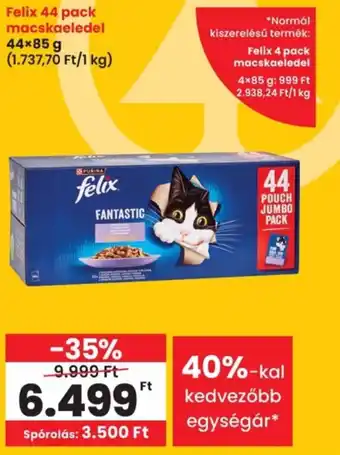 Interspar Felix macskaeledel ajánlat
