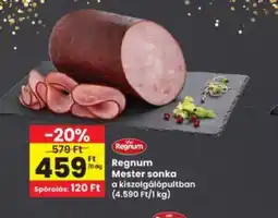 Interspar Regnum Mester sonka ajánlat