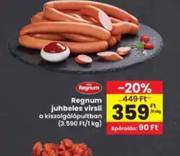 Interspar Regnum juhbeles virsli ajánlat