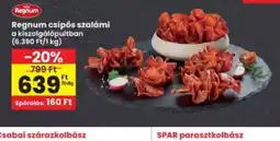 Interspar Regnum csípős szalámi ajánlat