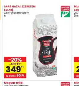 Interspar SPAR ESL tej ajánlat