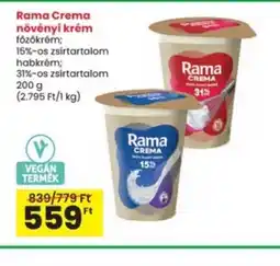 Interspar Rama Crema növényi krém ajánlat