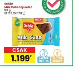 Interspar Schär Milk Cake tejszelet ajánlat