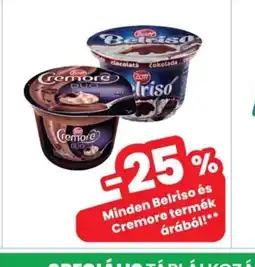 Interspar Belriso és Cremore desszert ajánlat