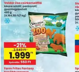 Interspar Valdor Zoo csirkemellfilé ajánlat
