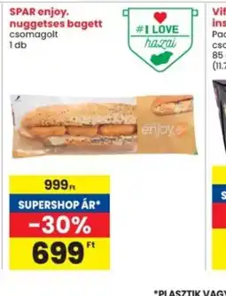 Interspar SPAR enjoy. nuggetses bagett ajánlat