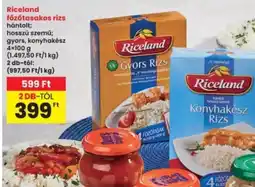 Interspar Riceland főzőtasakos rizs ajánlat