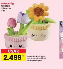Interspar Plüssvirág ajánlat