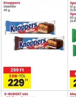 Interspar Knoppers NutBar ajánlat
