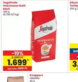 Interspar Segafredo Intermezzo kávé ajánlat