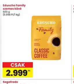 Interspar EDUSCHO Family szemes kávé ajánlat