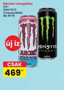 Interspar Monster energiaital ajánlat