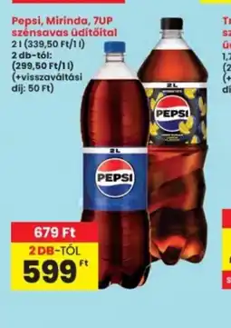 Interspar Pepsi, Mirinda, 7UP üdítőital ajánlat