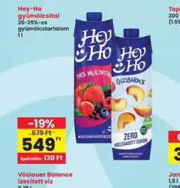 Interspar Hey-Ho gyümölcsital ajánlat