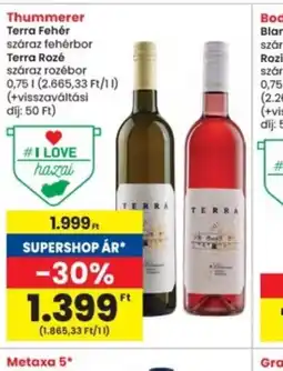 Interspar Thummerer Terra bor ajánlat