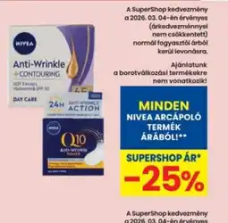 Interspar NIVEA ARCÁPOL TERMÉK ajánlat