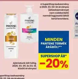 Interspar PANTENE termék ajánlat