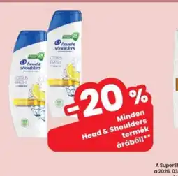 Interspar Head & Shoulders sampon ajánlat