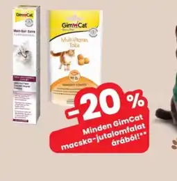 Interspar GimCat macska-jutalomfalat ajánlat