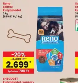 Interspar Reno száraz kutyaeledel ajánlat