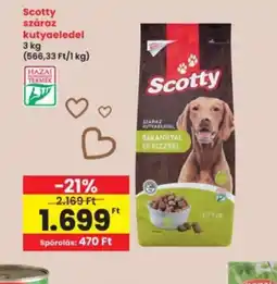 Interspar Scotty száraz kutyaeledel ajánlat