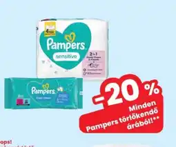 Interspar Pampers törlőkendő ajánlat