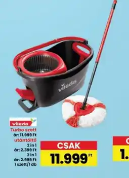 Interspar Vileda Turbo szett ajánlat