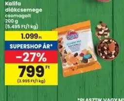 Interspar Kalifa diákcsemege ajánlat