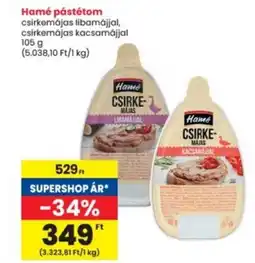 Interspar Hamé pástétom ajánlat