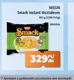 Goods Market NISSIN Smack instant tészta ajánlat