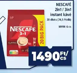 Goods Market NESCAFÉ 2in1 / 3in1 instant kávé ajánlat