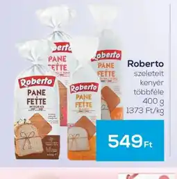 GRoby Roberto szeletelt kenyér ajánlat