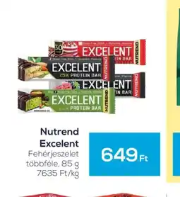 GRoby Nutrend Excelent Fehérjeszelet ajánlat