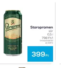 GRoby Staropramen sör ajánlat
