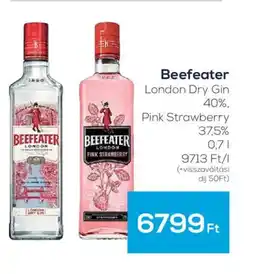 GRoby Beefeater Gin ajánlat
