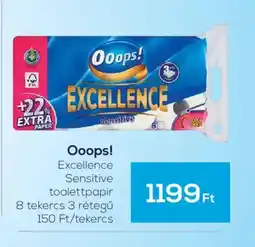 GRoby Ooops! Excellence toalettpapír ajánlat