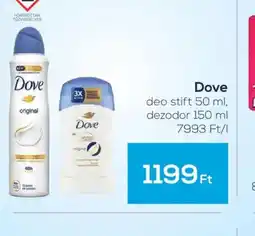 GRoby Dove deo stift/dezodor ajánlat