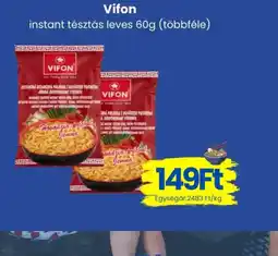 Magnetic Vifon instant tésztás leves ajánlat