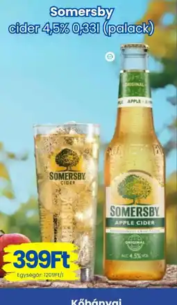 Magnetic Somersby cider ajánlat