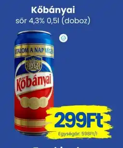 Magnetic Kőbányai sör ajánlat