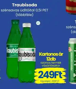 Magnetic Traubisoda szénsavas üdítőital ajánlat