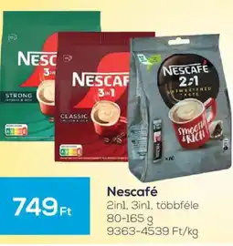 GRoby Nescafé 2in1, 3in1, többféle ajánlat