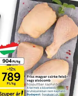 Tesco Friss magyar csirke felső- ajánlat