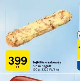 Tesco Tejfölös-szalonnás pinsa bagett ajánlat