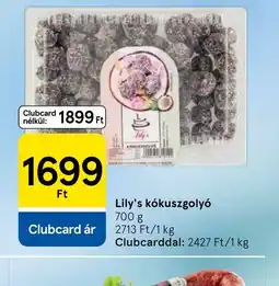 Tesco Lily's kkuszgoly ajánlat