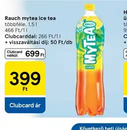 Tesco Rauch mytea ice tea ajánlat