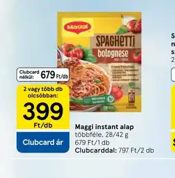 Tesco Maggi instant alap ajánlat